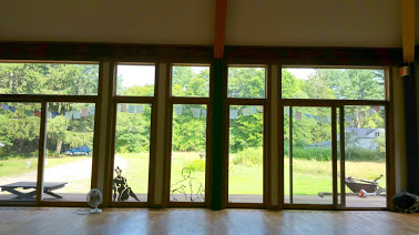 Egg windows on field