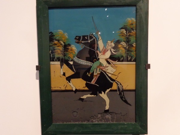 Rearing horse